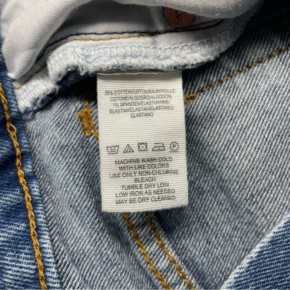 We The Free Light Blue Denim Jean Shorts - Picture 6 of 6